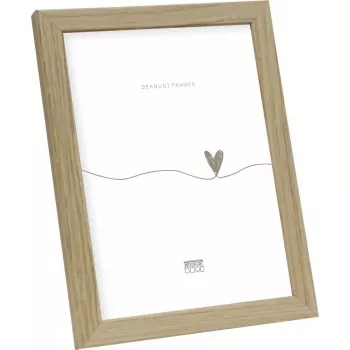 Valokuvakehys Deknudt S47CJ1 massiivitammi A4:lle (21 x 29,7 cm)