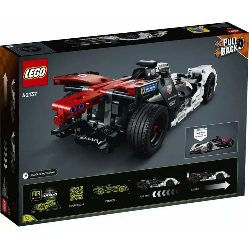 LEGO Brick Set Formula E Porsche 99X Electric malli 42137 – rakennuslelusetti