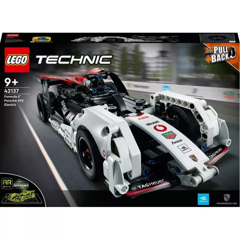 LEGO Brick Set Formula E Porsche 99X Electric malli 42137 – rakennuslelusetti