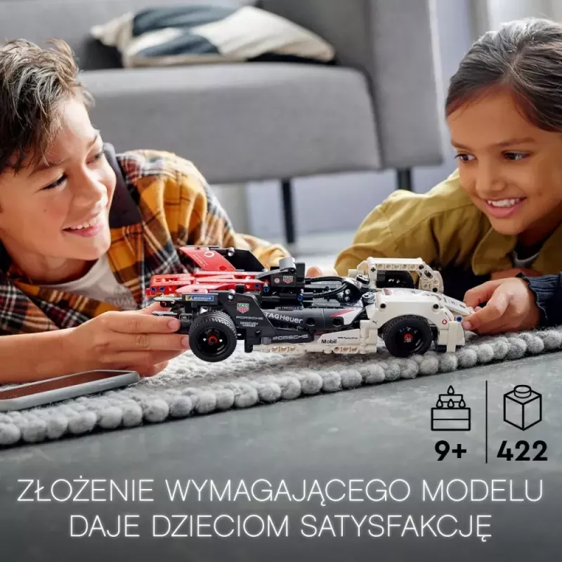 LEGO Brick Set Formula E Porsche 99X Electric malli 42137 – rakennuslelusetti
