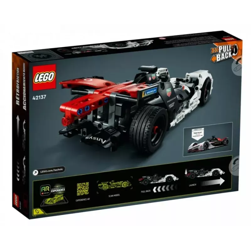 LEGO Brick Set Formula E Porsche 99X Electric malli 42137 – rakennuslelusetti