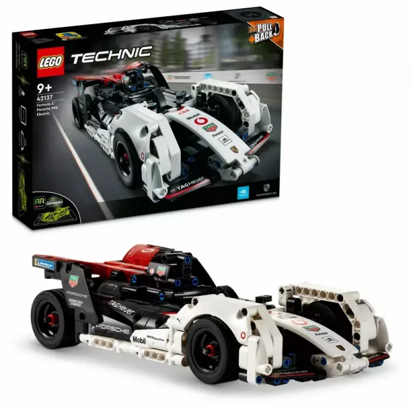 LEGO Brick Set Formula E Porsche 99X Electric malli 42137 – rakennuslelusetti