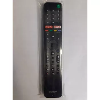 Kaukosäädin Sony RMF-TX500E taustavalaistuilla painikkeilla TV:lle, infrapuna-/2,4 GHz-yhteensopivuus