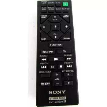 Kaukosäädin Sony RMT-AM420U yhteensopiva useiden Sony-laitteiden kanssa — varakaukosäädin