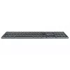 LogicKeyboard SKB-TM-UK täysikokoinen näppäimistö USB + Bluetooth, QWERTY UK English, Titanium