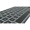 LogicKeyboard SKB-TM-UK täysikokoinen näppäimistö USB + Bluetooth, QWERTY UK English, Titanium