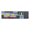 Täysikokoinen Bluetooth-näppäimistö LogicKeyboard LKB-MCOM4-TM — QWERTZ saksalainen asettelu, 109 näppäintä, Titanium harmaa