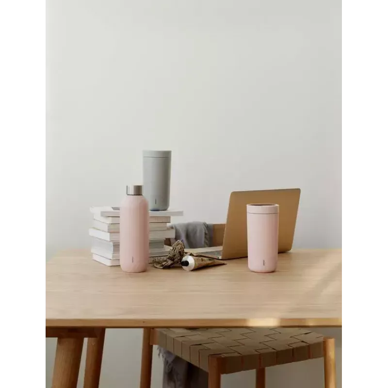 Stelton To Go Click 400 ml pinkki polypropeeni ruostumaton teräs