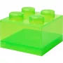 Storage Brick 4 kansi Translucent (vaaleanvihreä/läpinäkyvä) room copenhagenilta – LEGO-yhteensopiva muovinen säilytysastia