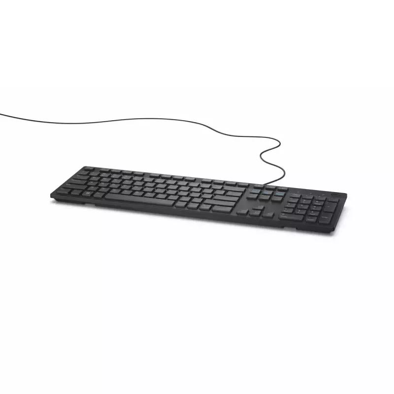 Näppäimistö DELL KB216 USB QWERTZ saksa musta
