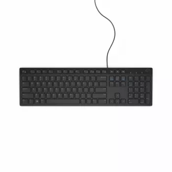 Näppäimistö DELL KB216 USB QWERTZ saksa musta