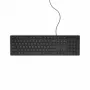 Näppäimistö DELL KB216 USB QWERTZ saksa musta