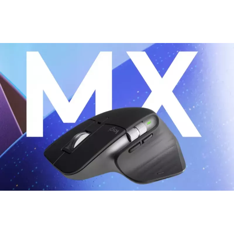 Logitech MX Master 3S -hiiri RF langaton + Bluetooth