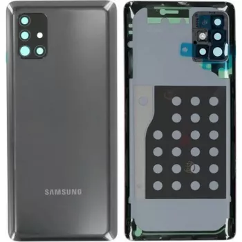 Samsung A20s (A207) takakansi — vaihtopuhelinkotelo, musta