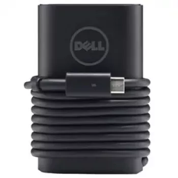 Virtalähde Dell 65W USB-C 9FNYW – 65 W USB-C-virtalähde kannettaville tietokoneille ja yhteensopiville laitteille