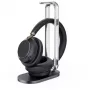 On-ear-kuulokemikrofoni Yealink BH76 Plus USB-C:llä ja latausasemalla, Teams-versio, musta
