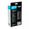 Virtalähde IBOX IZU1A sisäkäyttöön 100–240 V musta, 75×35×43 mm