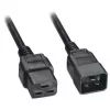 Akyga AK-UP-03 palvelimen jatkokaapeli IEC C20 - C19, 1,8 m, musta