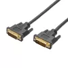 Akyga AK-AV-02 DVI-I Dual-Link-kaapeli, 24+5-pinninen, 1,8 m, musta