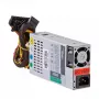 Akyga AK-I1-200 200 W Flex-ATX-virtalähde, passiivinen PFC, 40 mm tuuletin, harmaa