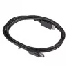 Akyga AK-AV-10 DisplayPort-kaapeli, uros/uros, kullatut liittimet, 1,8 m, musta