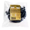 Akyga AK-HD-100P HDMI-2.0-kaapeli, punottu, PRO-sarja, 10 m, musta