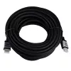 Akyga AK-HD-100P HDMI-2.0-kaapeli, punottu, PRO-sarja, 10 m, musta