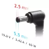 Akyga AK-ND-31 autokannettavan virtalähde Asus / Toshiba, 65 W, 19 V / 3,42 A, 5,5 x 2,5 mm, 12 V tulo