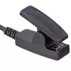 Akyga AK-SW-18 USB-latauskaapeli klipsillä Garmin Forerunner 230 / 235 / 630 / 645 / 735XT, 1 m, musta