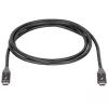 Akyga AK-USB-34 USB-C - USB-C Thunderbolt-3-kaapeli, 40 Gbit/s, 100 W, 1,5 m, musta