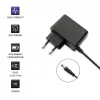 Virtalähdepistoke QOLTEC 52412 — 9W (9V 1A) ulkoinen virtalähde kannettaville laitteille