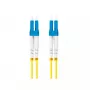 Kuitupatch-kaapeli LANBERG FO-LULU-SD11-0050-YE 5 m, G.657.A1, LC–LC, keltainen