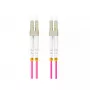 Kuitukaapeli LANBERG FO-LULU-MD41-0020-VT 2 m OM4 LC–LC violetti