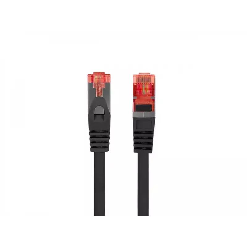 Verkkokaapeli Lanberg PCF6-10CU-0025-BK RJ-45 Cat6 0,25 m musta