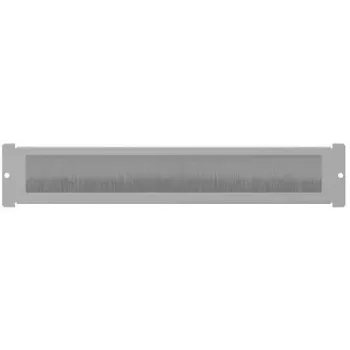 19 tuuman harjapaneeli LANBERG AK-1106-S — harmaa, kaapelinhallinta 1U rack-aukkoon