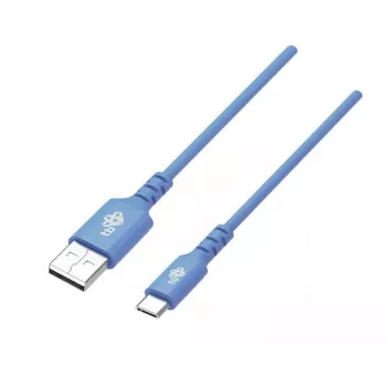 USB-C-kaapeli TB AKTBXKUCMISI10N 1 m sininen, data- ja latauskaapeli