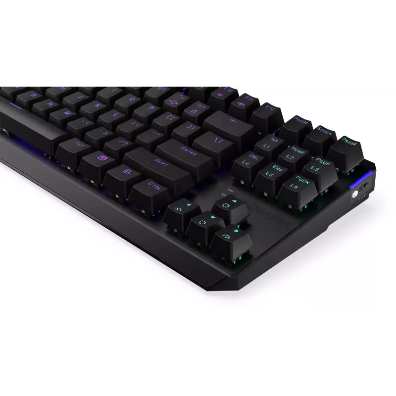 ENDORFY Thock TKL -näppäimistö langaton musta mekaaninen RGB LED 87 näppäintä