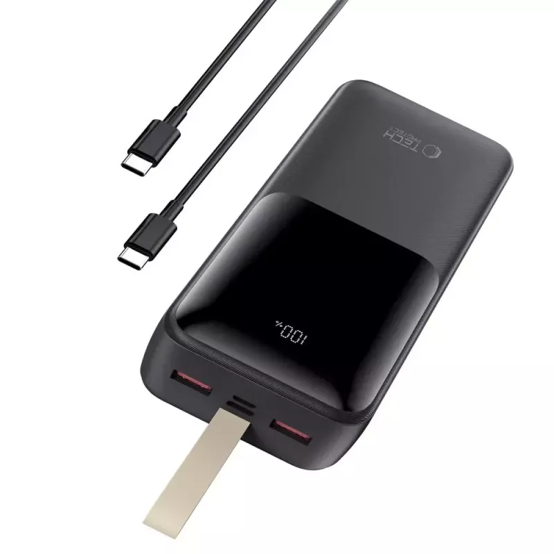 Kannettava varavirtalähde TECH-PROTECT PB03 30000mAh