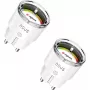 Älypistoke Nous A1Z 15A ZigBee 2 kpl:n pakkaus – älykäs pistorasia-adapteri, 15 A