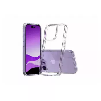 Älypuhelimen suojakuori SCREENOR iPhone 15:lle, läpinäkyvä TPU, sopii 15,5 cm (6,1 tuuman) näytölle
