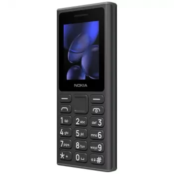 Matkapuhelin HMD Nokia 105 TA-1684 — yksinkertainen peruspuhelin, Dual-SIM, violetti