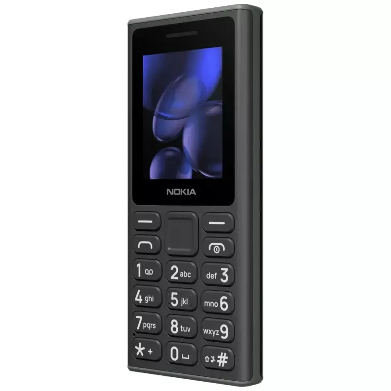 Matkapuhelin HMD Nokia 105 TA-1684 — yksinkertainen peruspuhelin, Dual-SIM, violetti