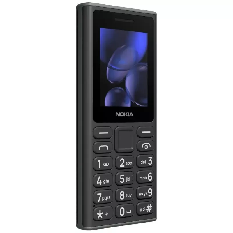 Matkapuhelin HMD Nokia 105 TA-1684 — yksinkertainen peruspuhelin, Dual-SIM, violetti