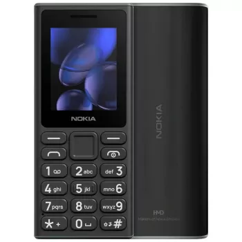 Matkapuhelin NOKIA 105 TA-1684 Dual SIM musta — peruspuhelin, malli 2024