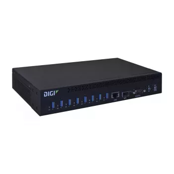USB-keskitin Digi AW08-G300 USB 3.2 Gen 1 10000 Mbit/s musta
