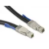 Ulkoinen MiniSAS-HD-kaapeli Supermicro CBL-SAST-0573, 1 m, MiniSAS–MiniSAS, musta