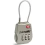 Pacsafe Prosafe 800 TSA yhdistelmälukollinen vaijerilukko, hopea