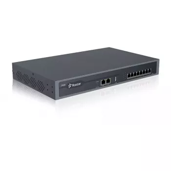 IP-puhelinjärjestelmä Yeastar P570 500 käyttäjää Gigabit Ethernet musta