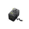 Laturi Baseus EnerCore CG11 — Indoo-AC-pikalaturi, 2x USB‑C, 1 m kaapeli, musta