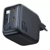 Laturi Baseus EnerCore CJ11 pikalaturi 3C 67W — 3× USB-C, AC-tulo, musta